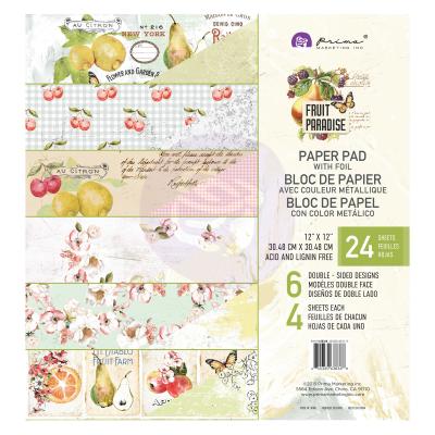Prima Marketing Paper Pad 12 Inch - Fruit Paradise